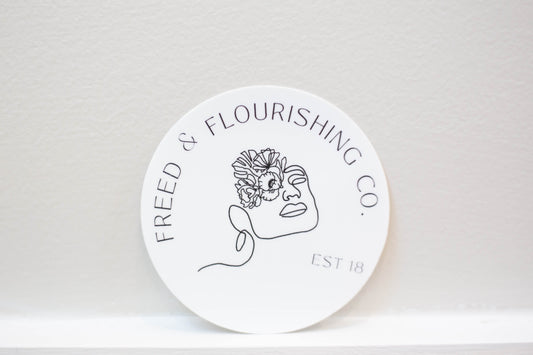 F&F CO Circle Sticker